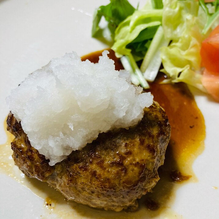 大根おろしの和風ハンバーグソース♡